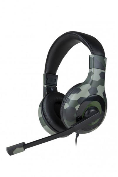 Bigben Interactive Wired Stereo Headset Green Camo