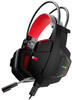 Lenovo HU85 gaming headset (black) (Kabelgebunden) (20881713) Rot/Schwarz