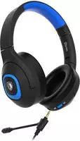 Sades Gaming-Headset "Shaman SA-724 Gaming Headset, schwarz/blau, USB, kabelgebunden"