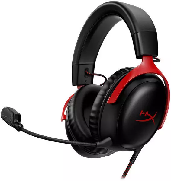 HyperX Cloud III schwarz/rot