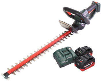 Metabo HS 18 LTX 65 (mit 2 Akkus 8,0 Ah und Ladeger&auml;t)