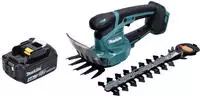 Dum 111 M1x Akku Grasschere Strauchschere 18 V + 1x Akku 4,0 Ah - Ohne...