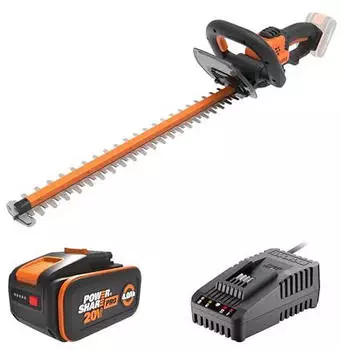 Worx WG264E - Akku-Heckenschere - 20V/2Ah - Schwert 56 cm