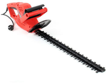 XPOtool Xpotool - Wiltec Elektrische Heckenschere 520 w, Heckenschneider mit Schnittl&auml;nge 450 mm, Heckens&auml;ge mit Schnellstopp-Bremse, Freischneider mit Handschutz