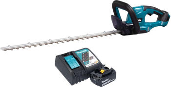 Makita DUH 607 RM Akku Heckenschere 18 V 60 cm + 1x Akku 4,0 Ah + Ladeger&auml;t