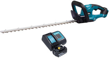 Makita DUH 607 SM Akku Heckenschere 18 V 60 cm + 1x Akku 4,0 Ah + Ladeger&auml;t