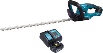 Makita DUH 607 ST Akku Heckenschere 18 V 60 cm + 1x Akku 5,0 Ah + Ladeger&auml;t