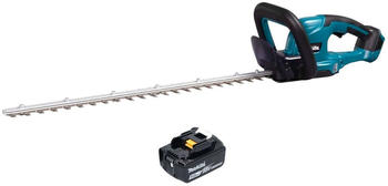 Makita DUH 607 T Akku Heckenschere 18 V 60 cm + 1x Akku 5,0 Ah - ohne Ladeger&auml;t