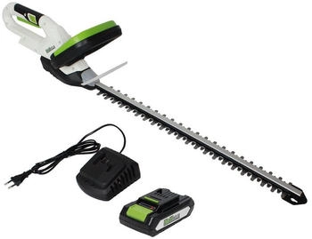 Trutzholm Akku Heckenschere 20V 2.0 Ah 520 mm Schnittl&auml;nge mit Akku und Schnellladeger&auml;t