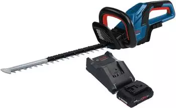Bosch GHE 18V-50 Professional Akku Heckenschere 18 V 50 cm Brushless + 1x ProCORE Akku 4,0 Ah + Ladegerät