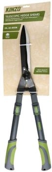 Kinzo Teleskop-Heckenschere 65-85 cm Antihaftklingen