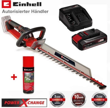 Einhell Pro Akku-Heckenschere GP-CH 18/61 Li BL- ABS mit Akku 18V + Pflegespray