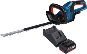 Bosch GHE 18V-50 Professional Akku Heckenschere 18 V 50 cm Brushless + 1x Akku 5,0 Ah + Ladegerät