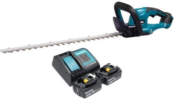 Makita DUH 607 SG2 Akku Heckenschere 18 V 60 cm + 2x Akku 6,0 Ah + Ladeger&auml;t