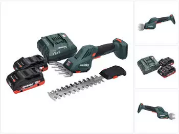 Metabo SGS 18 LTX Q (mit 2 Akkus LiHD 4,0 Ah und Ladeger&auml;t)
