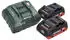 Metabo SGS 18 LTX Q (mit 2 Akkus LiHD 4,0 Ah und Ladegerät)