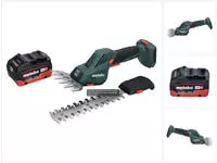 Metabo SGS 18 LTX Q Akku Gras und Strauchschere 18 V + 1x Akku 5,5 Ah - ohne