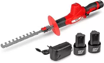 WALTER 2-in-1 Heckenschneider & Asts&auml;ge kabellos 12V, 2 Akkus (630040)