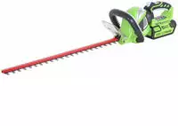 Heckenschere 61 Cm Greenworks 40v - Ohne Akku Und Ladeger&auml;t - G40ht61