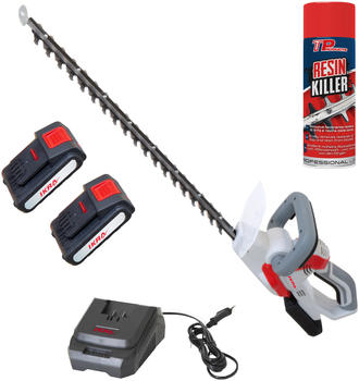 Ikra IAHS 20-1 & 2. Akku 20 Volt 2,0 Ah & Pflegespray