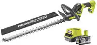 Ryobi One+ Ry18ht55a 18v Akku-heckenschere, 55 Cm Schnittl&auml;nge, 1 X 4ah Akku...