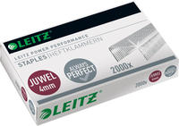 Leitz Heftklammern 5640-00-00, Typ Juwel 4mm, 2 - 12 Blatt Heftleistung, verzinkt,