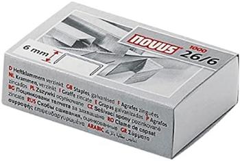 Novus 26/6 1000 Stk. (040-0056)