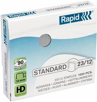 Rapid Heftklammern Standard 23/12 verzinkt (24869400)