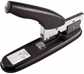 Q-CONNECT Hochleistungshefter Metall Schwarz 200 Blatt (KF02293)