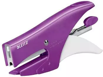 Leitz Heftzange WOW 5531 No.10 bis 15 Blatt violett-metallic (55311062)