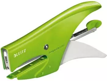 Leitz Heftzange WOW 5531 gr&uuml;n, 15 Blatt (55311054)