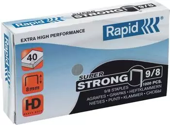 Rapid Heftklammern 9/14mm, verzinkt, 5000 St&uuml;ck (24871500)