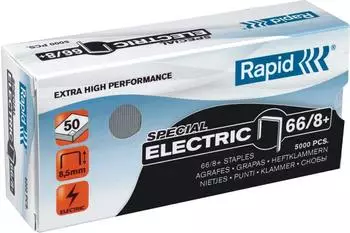 Rapid Heftklammern 66/8mm Super Strong verzinkt, 5000 Stück (24868000)
