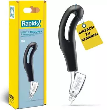 Rapid Klammerentferner R3, Metall/Kunststoff, schwarz (5001701)