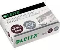 LEITZ&reg; Heftklammer, Juwel 6 mm, verzinkt (2.000 St&uuml;ck), Sie erhalten 1...