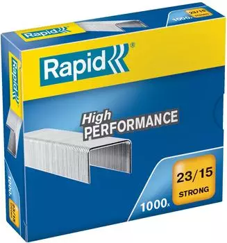 Rapid Heftklammern 23/15mm Strong, verzinkt, 1000 St&uuml;ck (24870200)