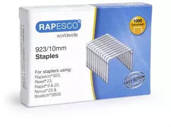 Rapesco Heftklammern 923/10mm verzinkt, 3x1000 St&uuml;ck (1237)