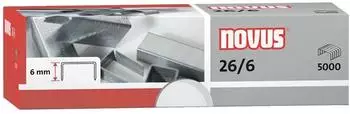 Novus Heftklammern 26/6, verzinkt, 5000 St. (040-0160)