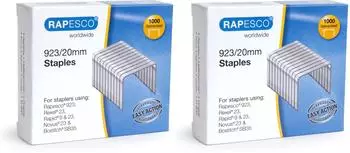 Rapesco Heftklammern Typ 23 923/20mm verzinkt, 1000 St&uuml;ck (1241)