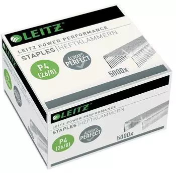 Leitz Power Performance P4 Heftklammern 26/8mm, 5000 St&uuml;ck (55590000)