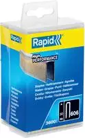 Rapid Schmalr&uuml;ckenklammern Typ 606, 30 mm, Gro&szlig;packung galvanisierter Stahldraht,