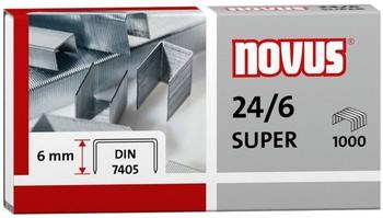 Novus Heftklammern 24/6 DIN Super 1000 St&uuml;ck
