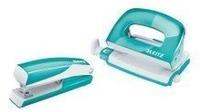 LEITZ 55612051, LEITZ Locher und Heftger&auml;te Set NeXXt WOW 5561 eisblau-metallic