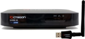 Octagon SX988 Receiver + WLAN Stick 600 MBit/s