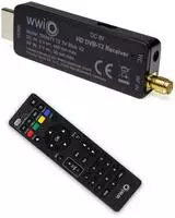 WWIO WSR100132, WWIO TRINITY T2 TV Stick RCU 2 in 1