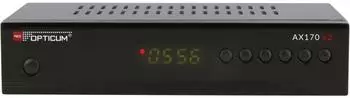 Red Opticum AX 170 v2 HDTV Sat-Receiver DVB-S/S2, schwarz (TUN0067)