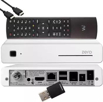 Vu+ Zero Linux Full-HD DVB-S2 Sat-Receiver wei&szlig; (VU+ Zero)