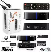 GigaBlue UHD X1 PRO 4K Android 12 IP-TV/OTT 1x DVB-S2x Tuner Media Player