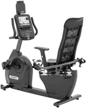 Spirit XBR55 ENT Liegeergometer, schwarz (XBR55 ENT)