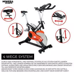 Miweba Profi Indoor Cycle MS400 (PR0020096)